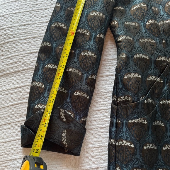 Jacquard pattern riding jacket - Picture 11 of 11
